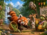 Sakarlık Şampiyonu Kırmızı Panda Pofuduk
