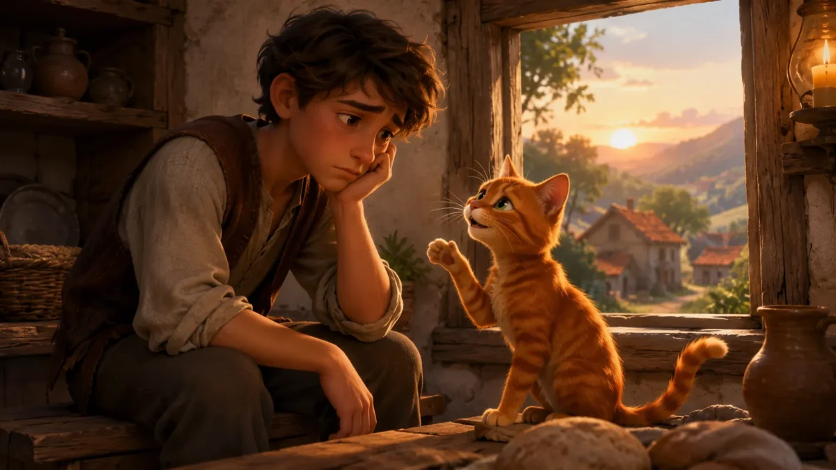 Akıllı Tarçın ve Çizmeli Kedi Masalı