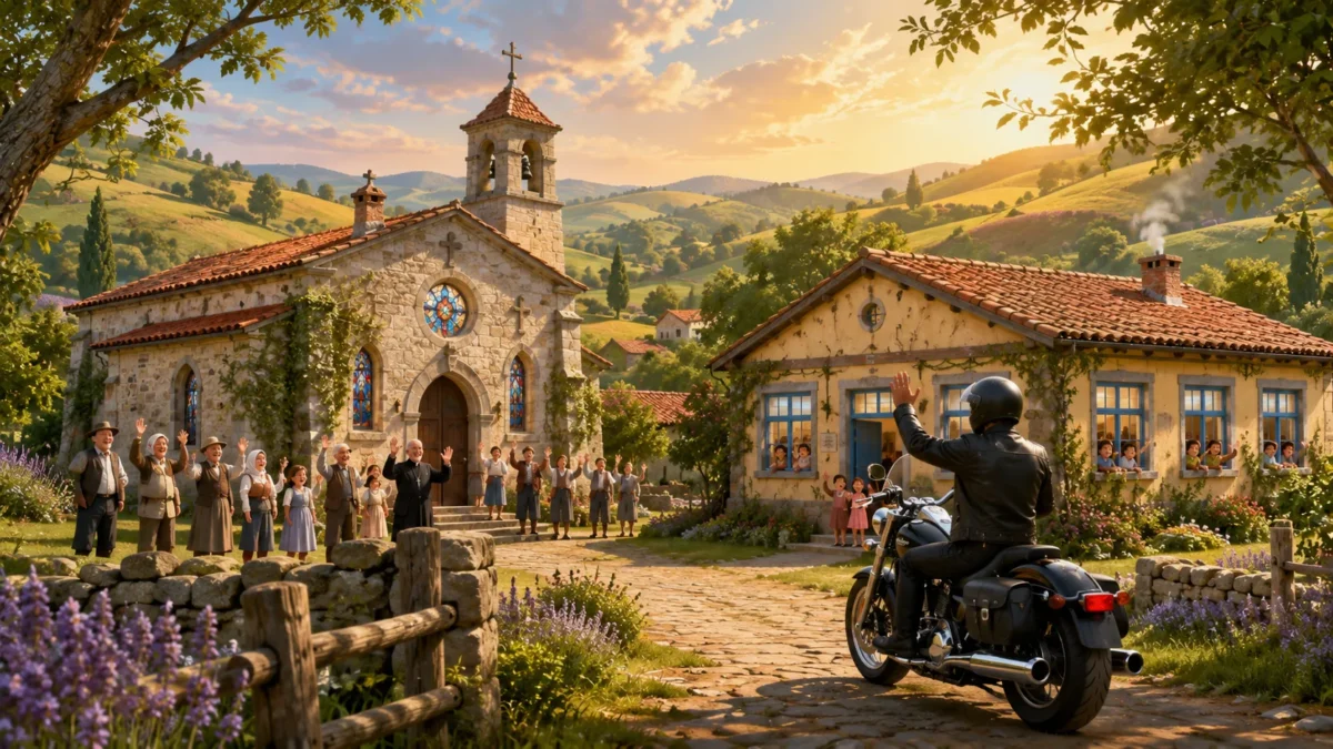 Koca Yürekli Motorcunun Gizemli Bağışları