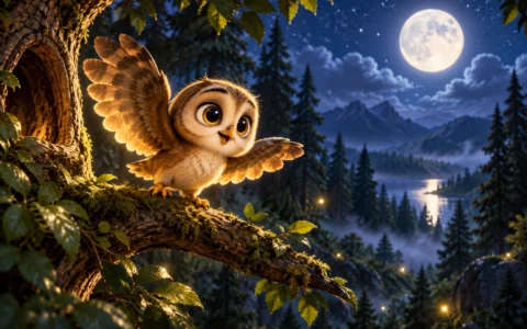 Küçük Baykuş Nodi’nin İlk Gece Uçuşu
